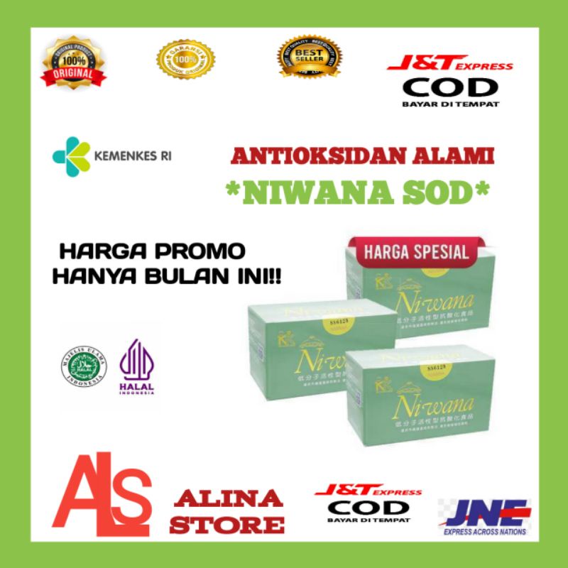 NiwanaSODSuplemenAntiOksidanTinggiHerbalAlami(30Sachets@3gr)KKINDONESIA