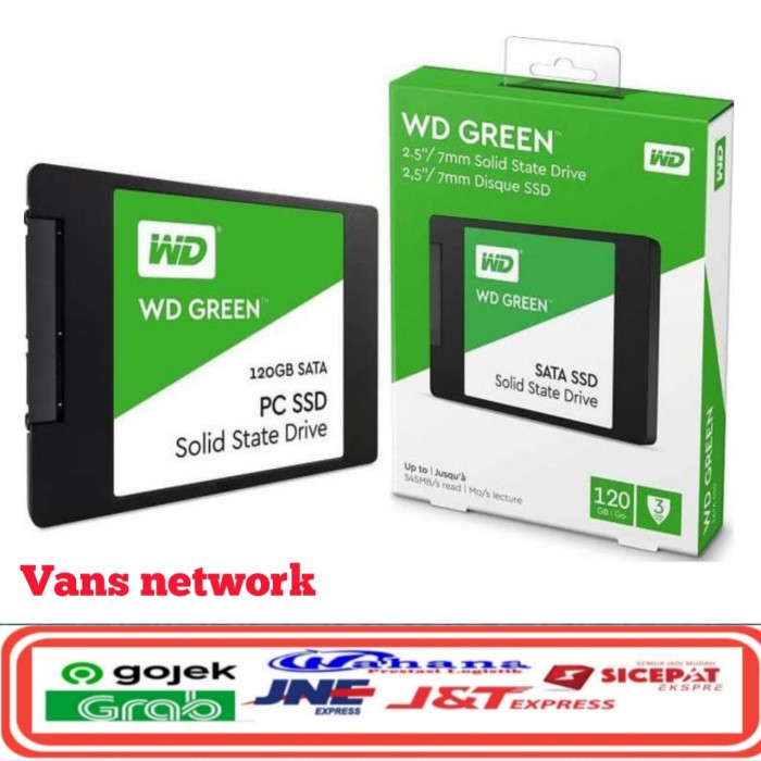 SSD WD GREEN 120GB 2,5inch NAND SATA / SSD 120GB WD GREEN ORIGINAL