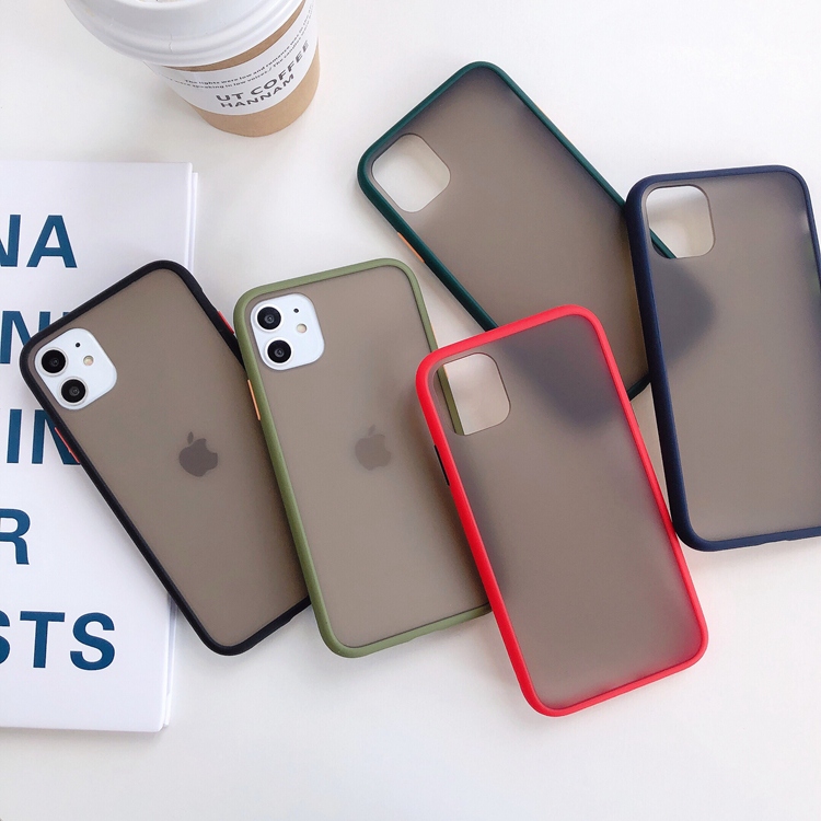 Soft Case Silikon Tpu Matte Bening Untuk Iphone 12 Pro Max