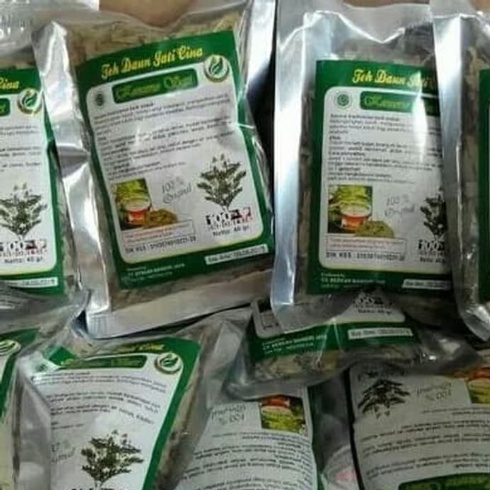 

Teh Daun Jati Cina kencono sari / Teh Jati Cina / Teh Peluntur Lemak / daun jati cina