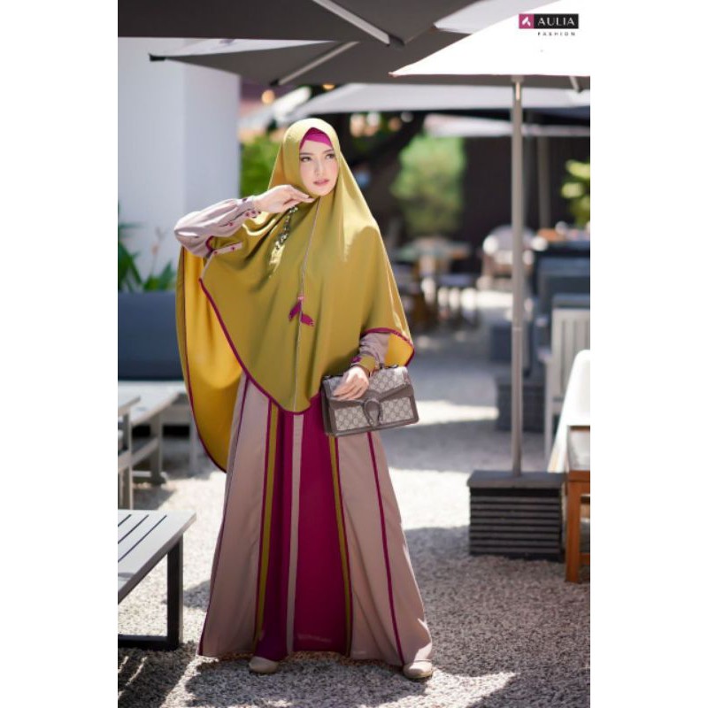Gamis Aulia Adeline Khaky Kiwi