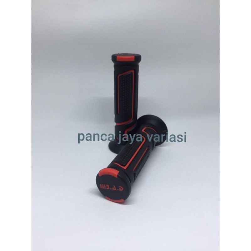 Handgrip BAD Neon Model Karet Empuk Tidak Licin / Grip New BAD Universal Motor 4 Warna Variasi