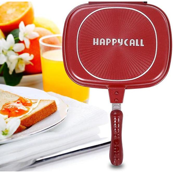 New Produk% HAPPYCALL 28CM-PANCI HAPPY CALL DOUBLE PAN-ALAT DAPUR MASAK PRAKTIS ,,..