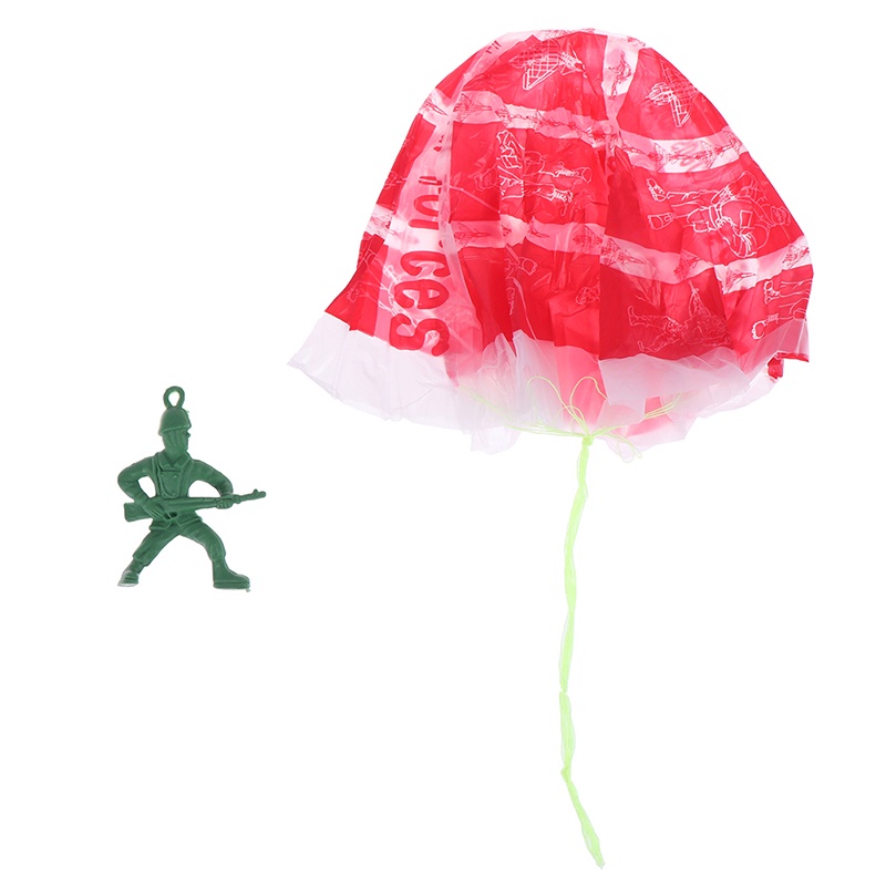 Justenjoyingg.id 2Pcs / Set Mainan Parasut Lempar Tangan Untuk Anak Laki-Laki / Perempuan / Outdoor / Olahraga