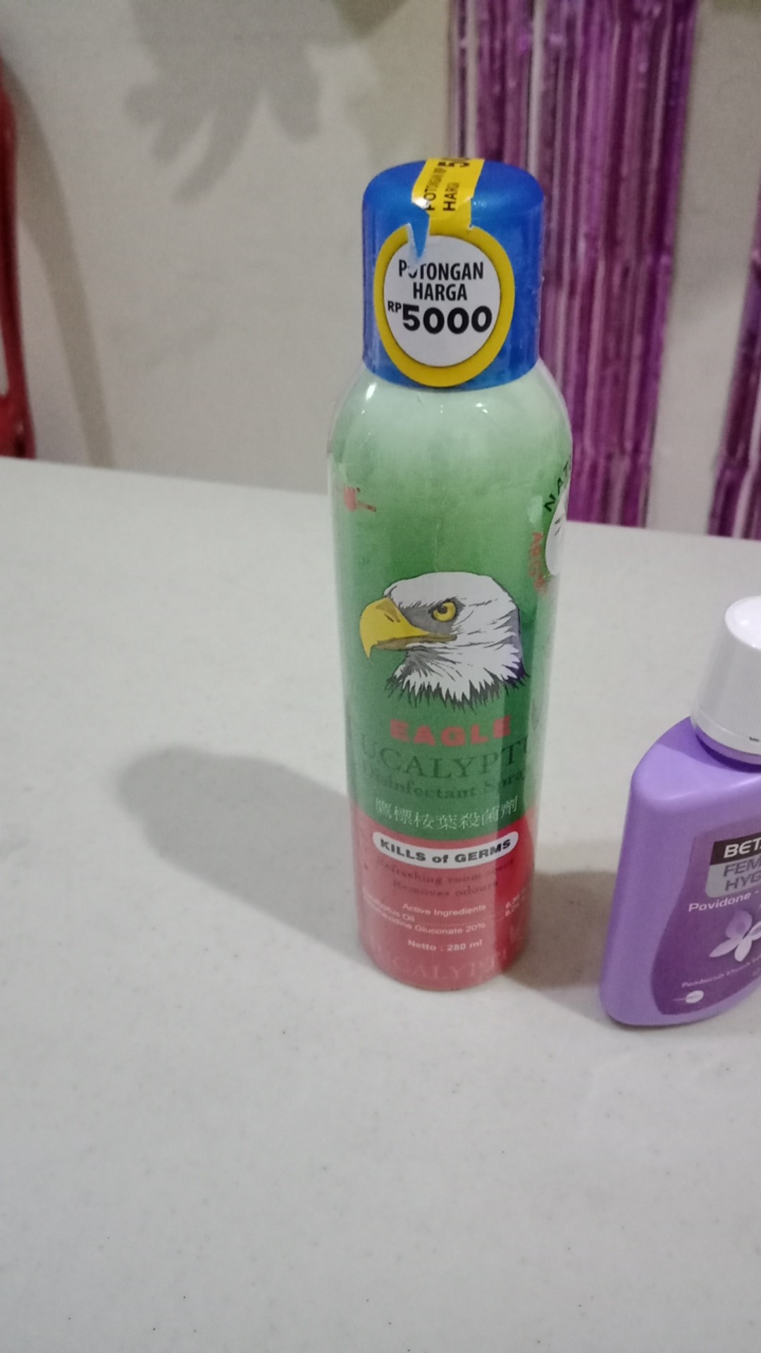 Eagle Eucalyptus Disinfectant Spray 280 Ml Pengharum Ruangan