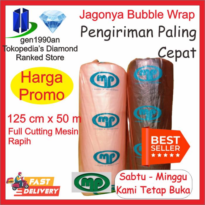 

Wraping Plastik Bubble Wrap 50 M X 125 Cm Tebal Murah Mulia Pak Tomang -Orge