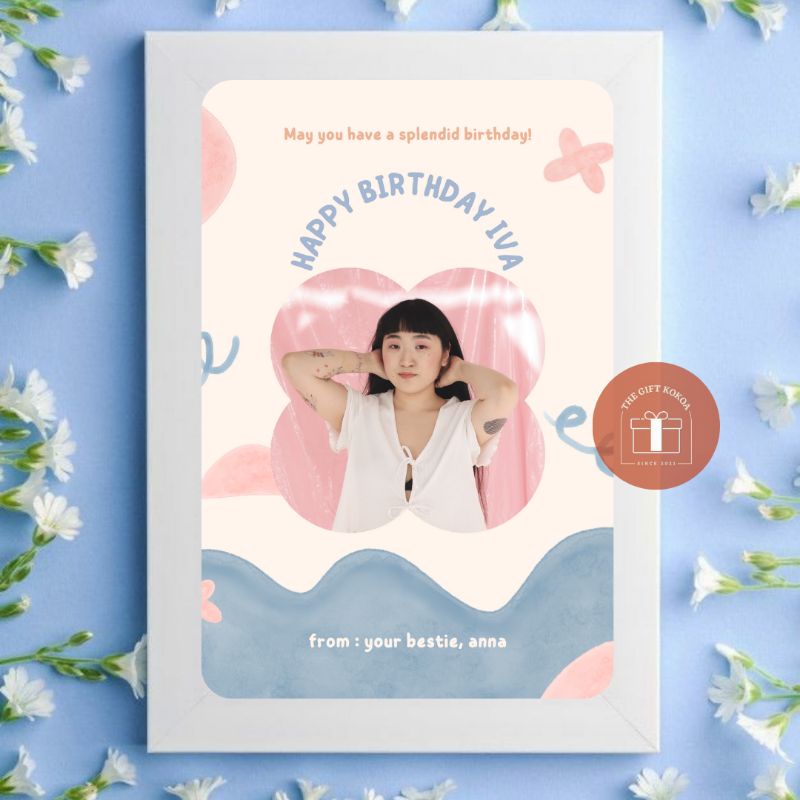 

GiftBox Hampers Frame New Born / Birthday / Wisuda Dll