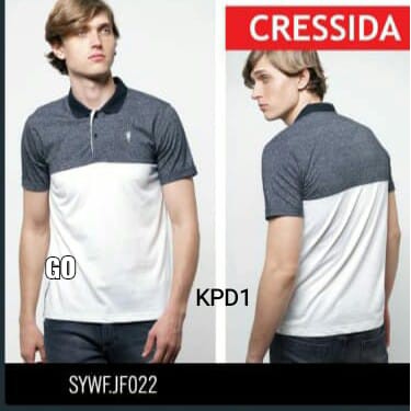 BB KPD CRESSIDA KAOS POLO KERAH Cowok Pakaian Pria Baju Polo Berkerah