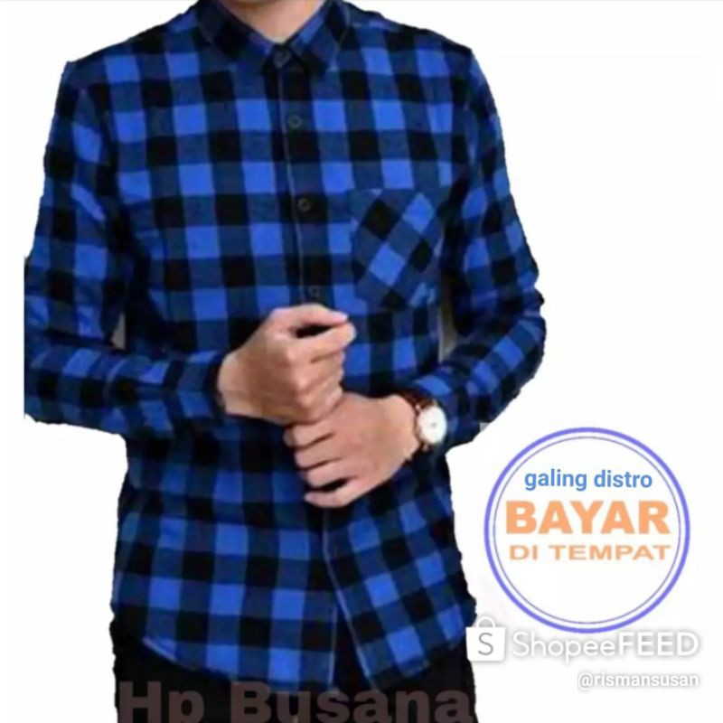 Kemeja Flanel Super jumbo 5XL 6XL / kemeja pria lengan panjang / kemeja jumbo pria / Kemeja pria oth