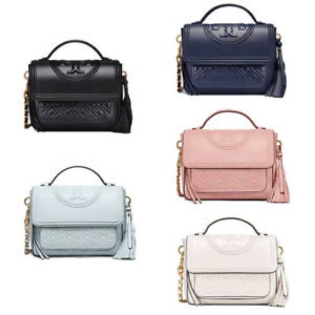 NEW Tory Burch Fleming Satchel