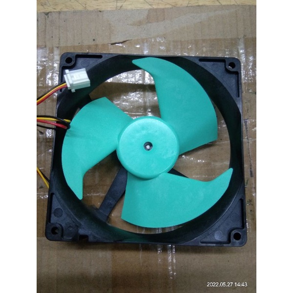 FAN DC 15V 12cm x 12cm merek NMB MADE IN CHINA kipas untuk kulkas