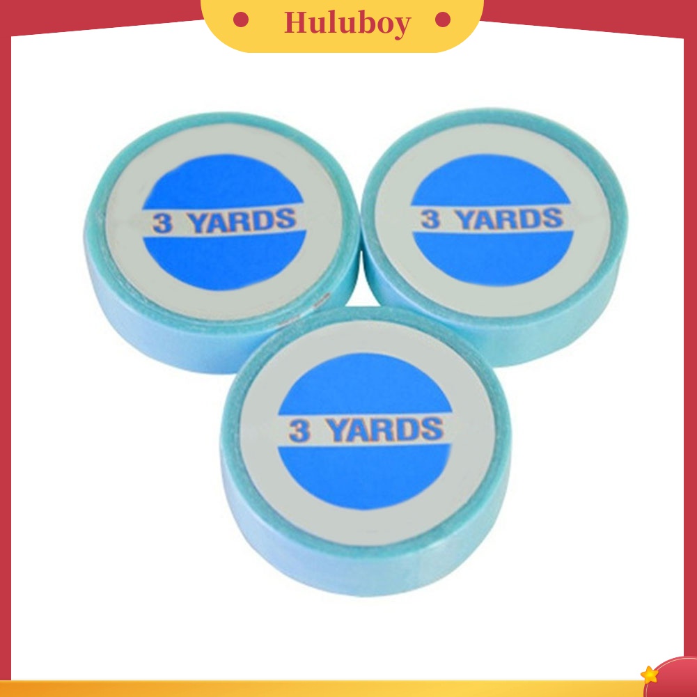 Huluboy Huluboy♡ 3m / Roll Tape Perekat Dua Sisi Tanpa Jejak Untuk Wig Rambut Extension