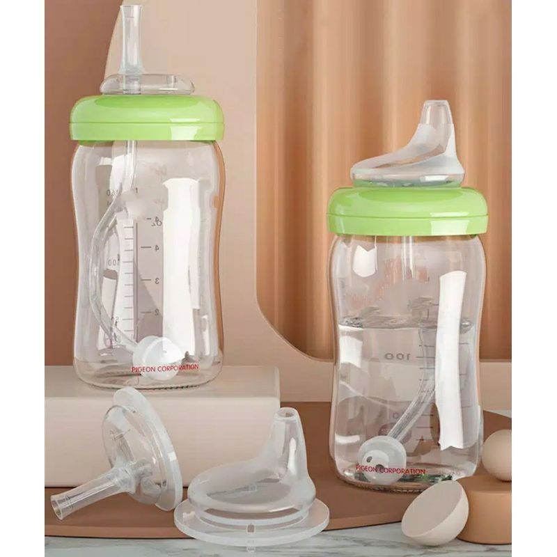 Sedotan Pengganti Dot Wide Neck Silicone | straw replacer | AVENT PIGEON