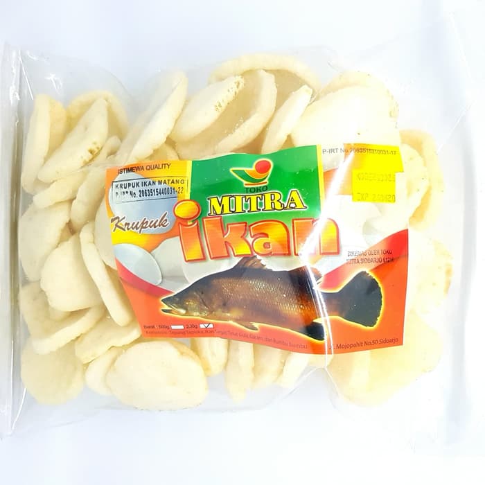 

MITRA KERUPUK IKAN 250gr | HASIL LAUT OLEH KHAS ASLI SIDOARJO