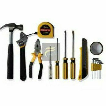 perkakas set 11pcs - tools set repairing and service maintenance