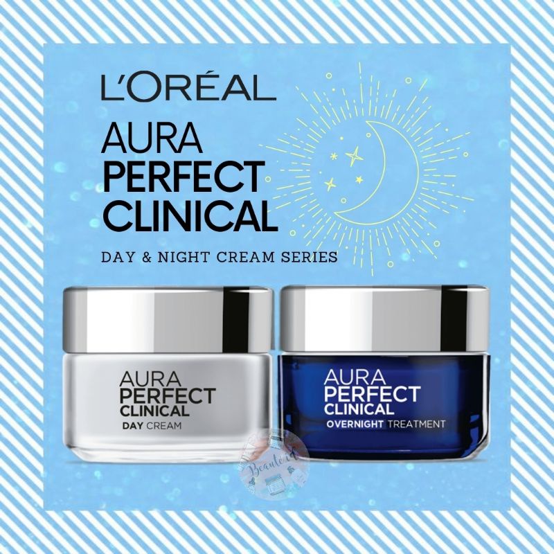 LOREAL Paris Best Whitening Set - Day Cream Night Cream Treatment Cream