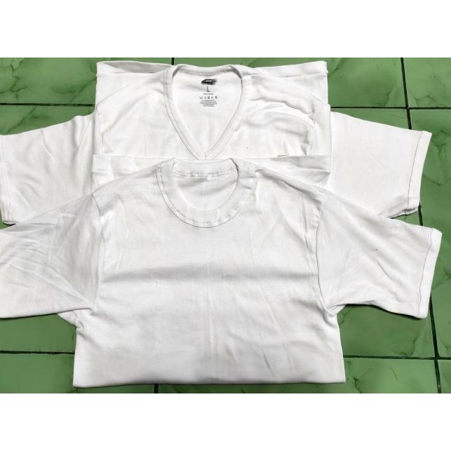 ☻ Kaos Dalam Oblong Putih Pria GTman GT man Reject BS Pabrik Ori - XL ➵