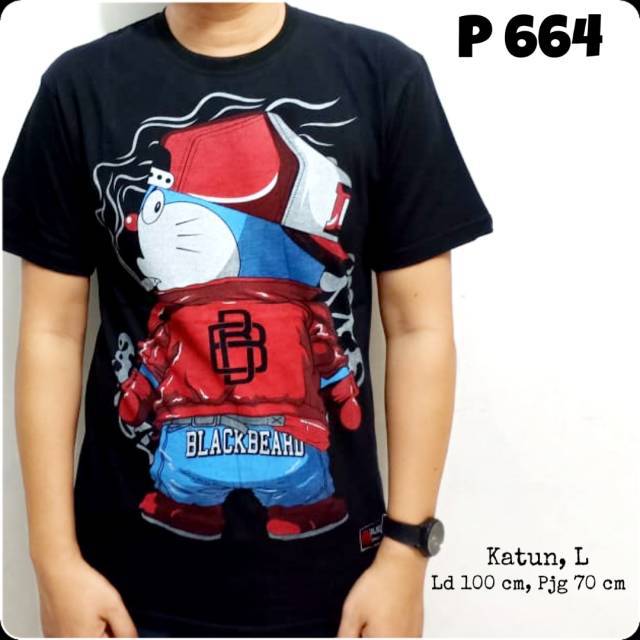 Kaos Doraemon - Doraemon Man - P-664