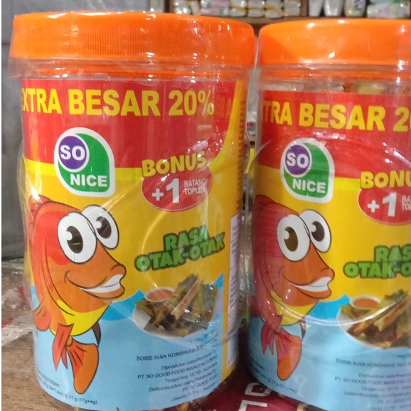 

Sosis So Nice Rasa Otak-Otak (Isi 24+1)