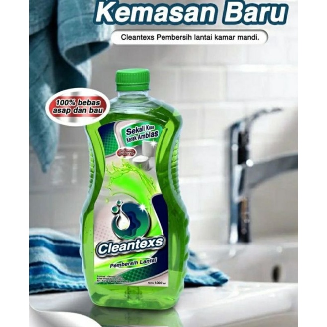 CLEAN TEXS 1 LITER PEMBERSIH KERAK LANTAI