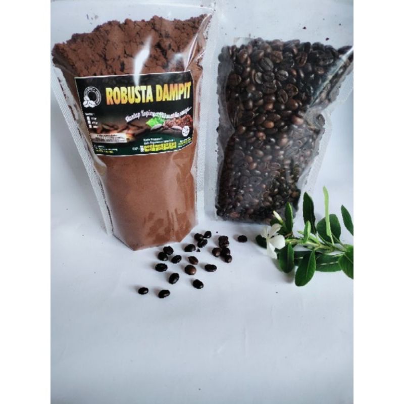 

kopi robusta dampit kemasan 250 gram