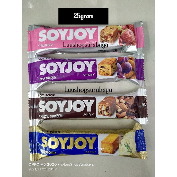 

Soyjoy Snack Bar 30gr Soyjoy Snack Sehat Snack Diet