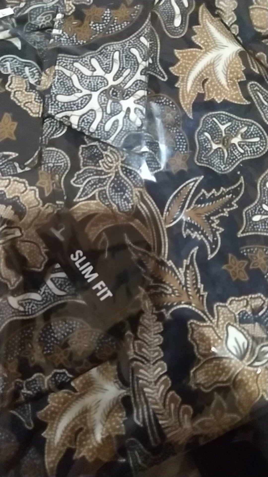 Kemeja Batik Pria Lengan Panjang Slim Fit Batik Pria Lengan Panjang Modern