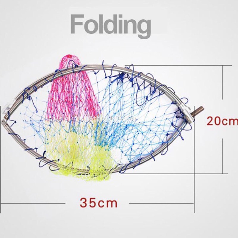 Jaring Pancing Penangkap Ikan Fishing Landing Net 40CM