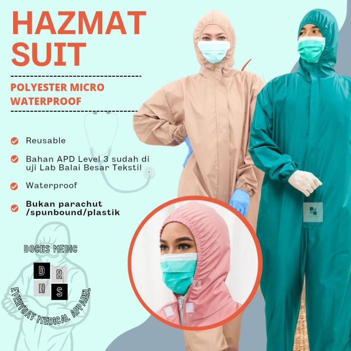 Hazmat Suit / Baju Hazmat / Baju Apd / Coverall