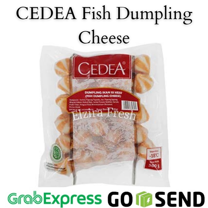 

CEDEA Fish Dumpling Cheese / Dumpling Keju 500gr (Elzira Fresh)