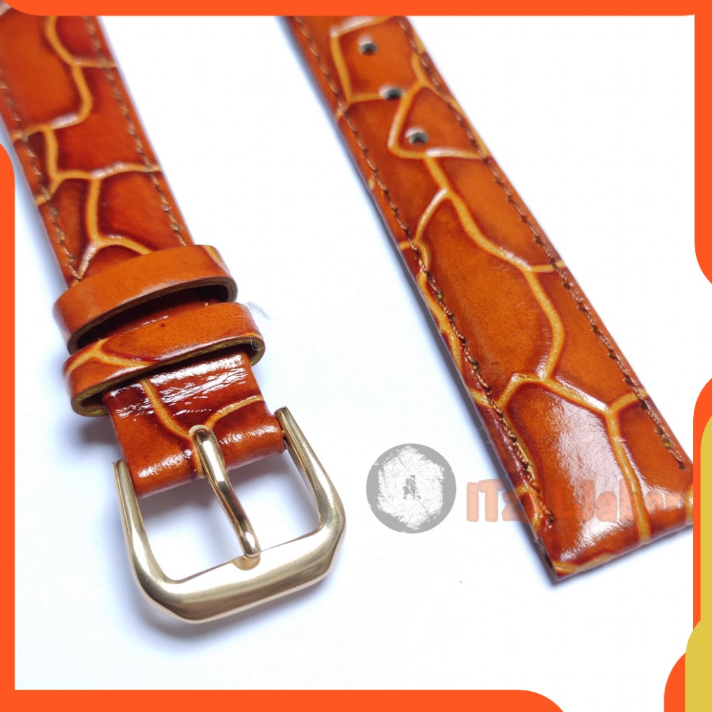 Tali jam tangan Kulit wanita 14mm 16mm Leather strap LKZ1416