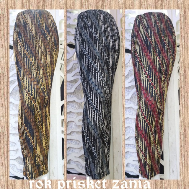 Rok plisket/ rok kebaya/ rok maxi jumbo/ rok karet