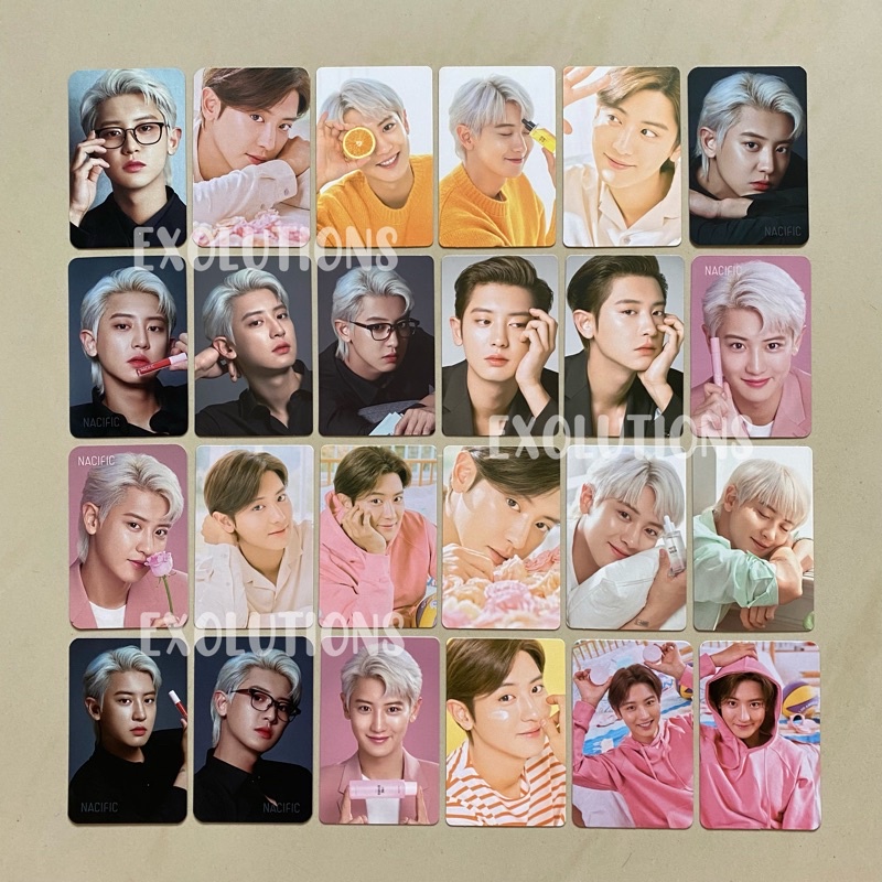 EXO Chanyeol Nacific Official Photocard [BACA DESC‼️] PC Mood Lip Cream Fresh Herb Origin Serum