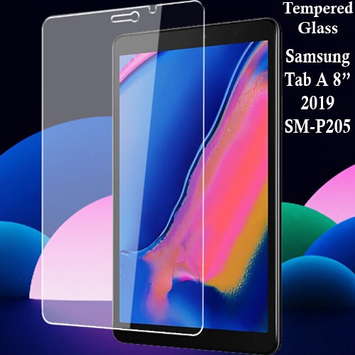 Samsung Galaxy Tab A 8.0 2019 T290/T295 | Tab A 8.0 S Pen 2019 P205 Temperred Glass / Anti Gore kaca