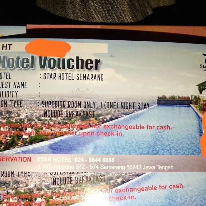 Hadiah Voucher Hotel Star Hotel Semarang Shopee Indonesia
