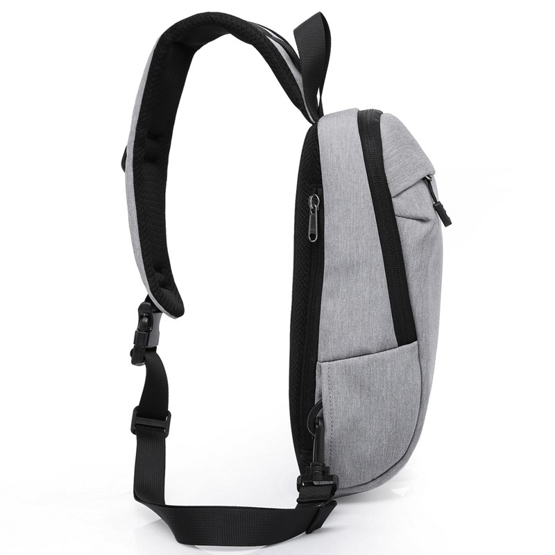 Tas Selempang KAKA Urban Style Crossbody Bag - 332 - Gray