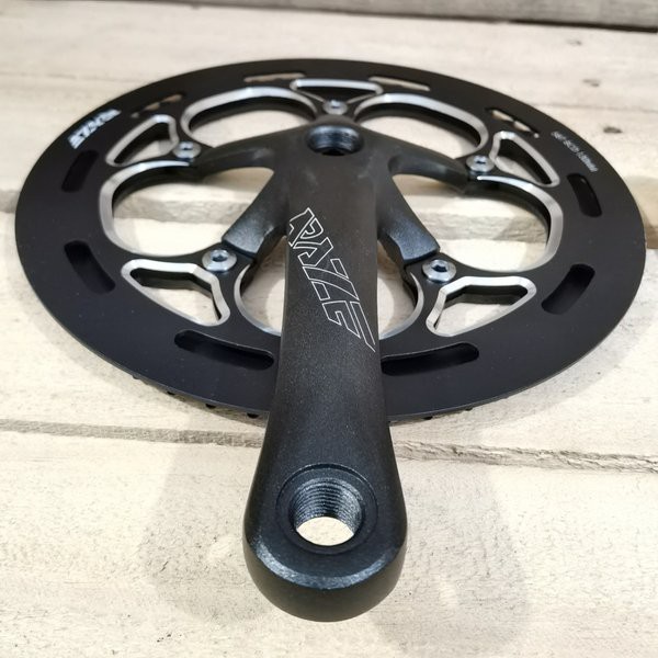 Crankset Sepeda Lipat Raze Elite Alloy 56T Arm 170mm Hitam