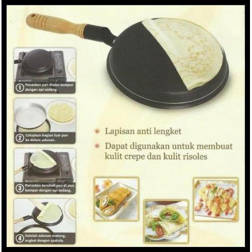 Galaxy Crepe Maker / crepes / creper / crepper / wajan Kwalik / kulit lumpia / leker