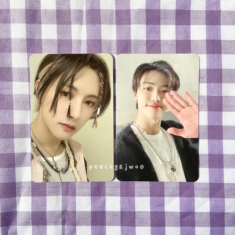 Photocard pc renjun selca deco set jaemin ar selca hs hot sauce md