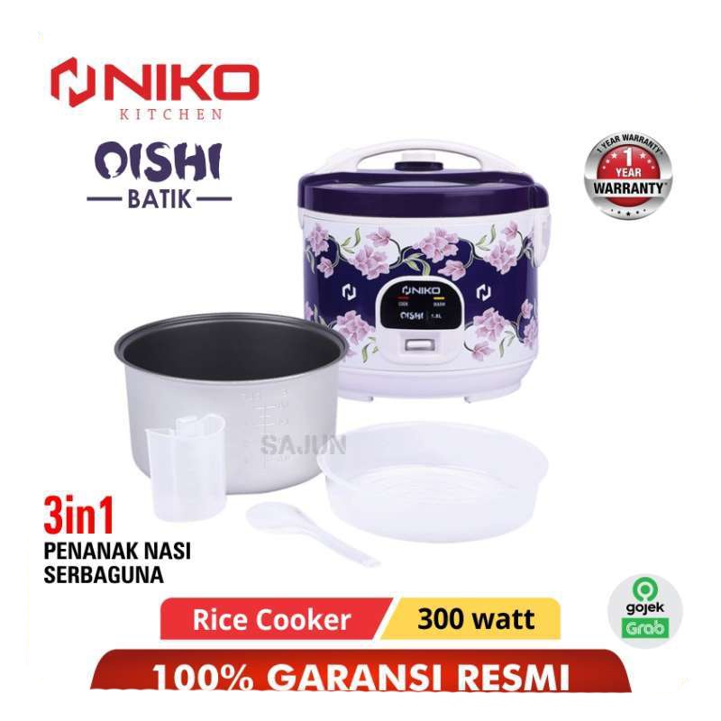 NIko RC12G Magic Com / Rice cooker Kapasitas 1.2Liter