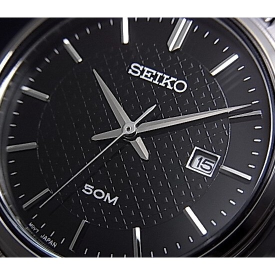 Seiko Ladies SUR747P1 Quartz Black Dial | Jam Wanita SUR747