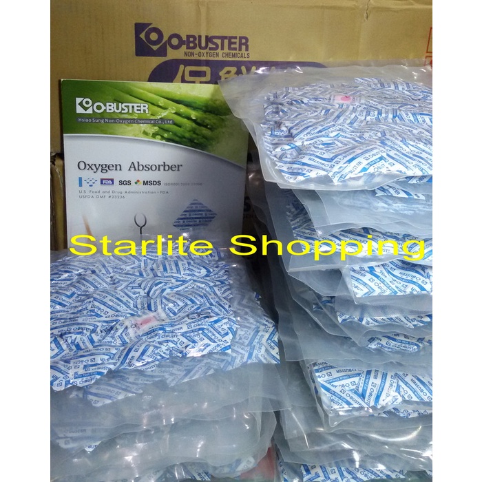 

LAINNYA-KEMASAN-MINUMAN- PENGAWET MAKANAN OBUSTER 30CC OXYGEN ABSORBER PENYERAP OKSIGEN -MINUMAN-