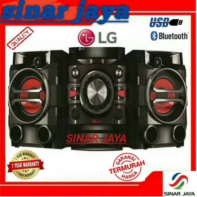 Mini Compo Speaker Hi Fi DVD LG DM-5360 New product