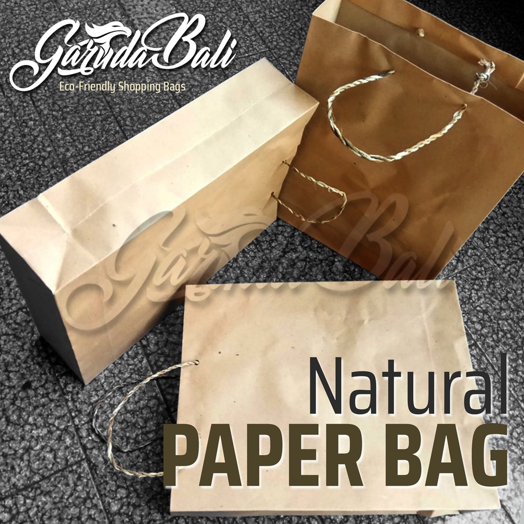 

GARUDABALI Paper Bag Kantong Tas Kertas Craft Tebal Eco Friendly PaperBag Ramah Lingkungan