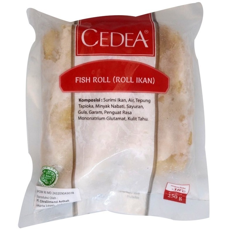 

FISH ROLL CEDEA 250 GRAM