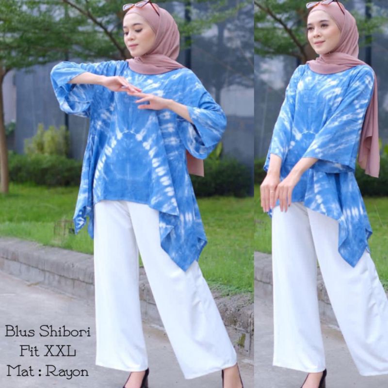 NADIN  BLOUSE TIEDY JUMBO