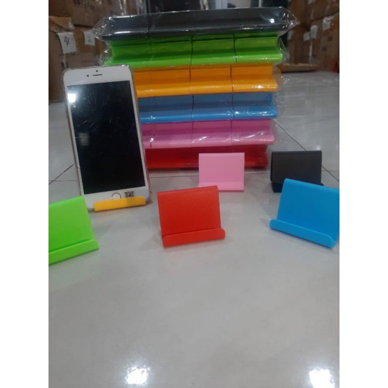 DUDUKAN HP/STAND HP/HOLDER HP FULL WARNA 4,5CM X 6CM