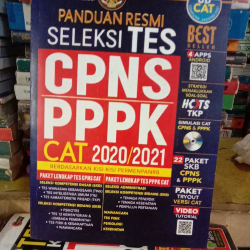 Buku Panduan Resmi Seleksi Tes Cpns Pppk 2020 2021 Shopee Indonesia