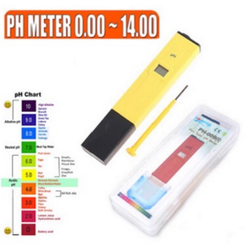 pH Meter Air Digital ATC PH-009 + Bubuk Kalibrasi