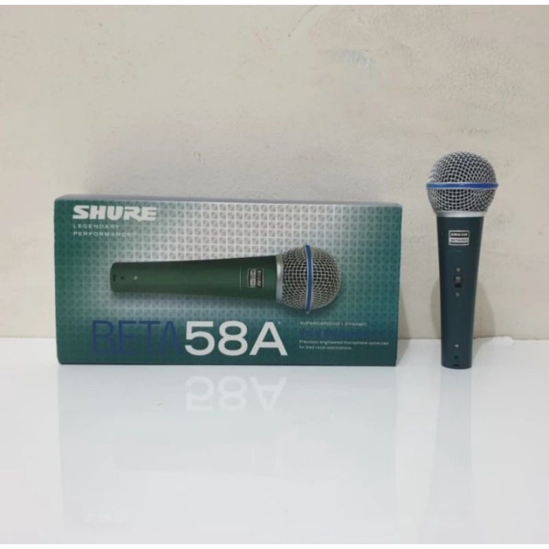 Mic Shure BETA58A Switch On Off